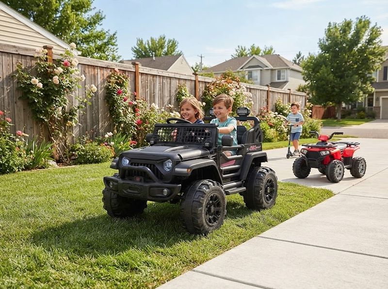Blitzshark 24V MAX 2-Seater Ride-On Truck