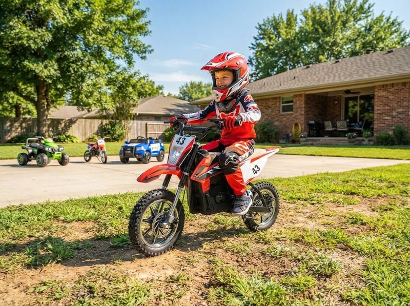 Blitzshark 36V 650W Kids Electric Dirt Bike