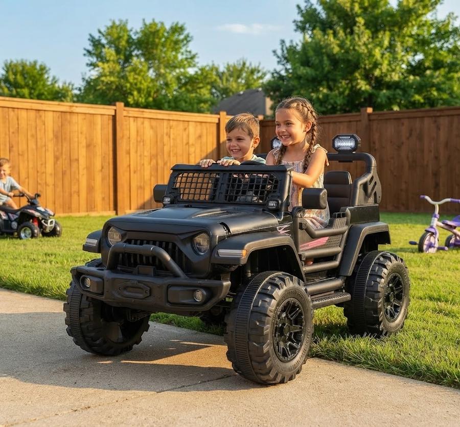 Blitzshark 24V MAX 2-Seater Ride-On Truck