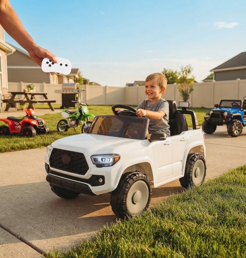 Blitzshark 12V Licensed Toyota Tacoma Ride-On